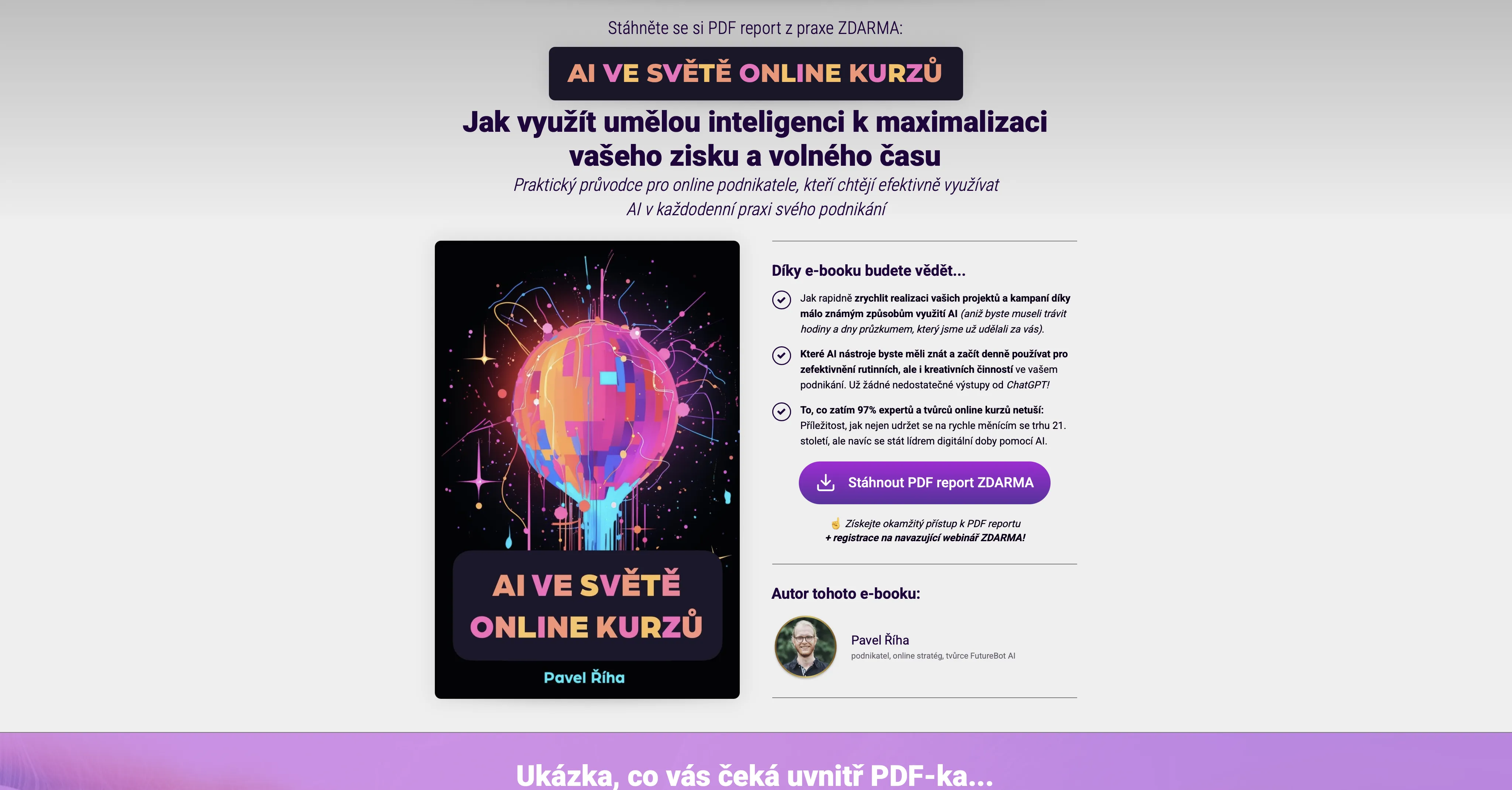 AI ve světě online kurzů – Pavel Říha